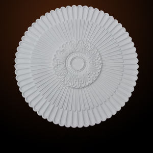 Grand médaillon de <span class=keywords><strong>plafond</strong></span> doré moderne Rosette décorative en polyuréthane pour villa hôtel Application de rose de <span class=keywords><strong>plafond</strong></span> en PU - Product Image 1
