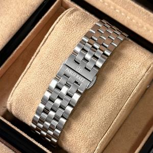 Montre de luxe pour homme 2025, mouvement à quartz, étanche, style simple, cadran de 40 mm, bracelet en alliage de 20 mm, verre, OEM ODM - Product Image 4