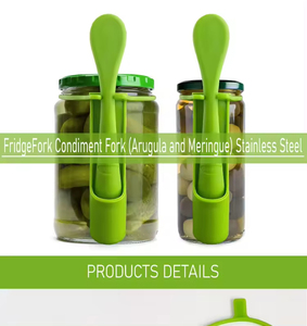 Venta al por mayor: Nuevo paquete de 2 tenedores para aceitunas y pinzas para encurtidos, para abrir encurtidos de forma conveniente y facilitar la preparación. - Product Image 3