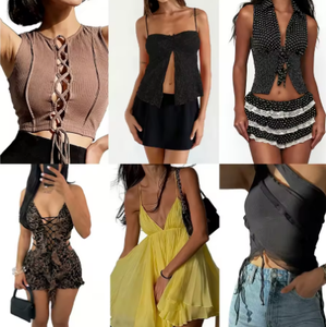Collection de liquidation, robes décontractées élégantes pour femmes en polyester, styles aléatoires, vente en gros, livraison - Product Image 5