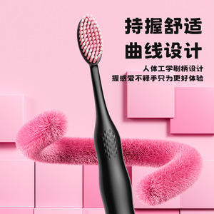 Dycrol Giant <b>Toothbrush</b> 60-Hole Dense Bristles Wide <b>Head</b> For Adult Oral Care - Product Image 3