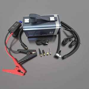 Máy khởi động ô tô Tomavor 5 trong 1, tích hợp sạc dự phòng và bơm lốp với màn hình kỹ thuật số, dùng cho xe tải - Product Image 1