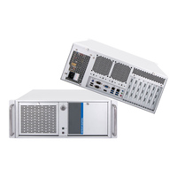 Ordinateur de bureau industriel sans ventilateur 4U avec mémoire DDR3, systèmes d'exploitation Win7/10/11 et Linux, PC montable en rack