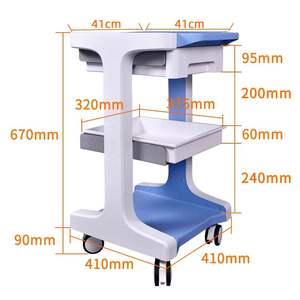 Chariot mobile pour équipement médical dentaire et esthétique, support de placement pour équipement de beauté spécial pour salon de beauté - Product Image 3