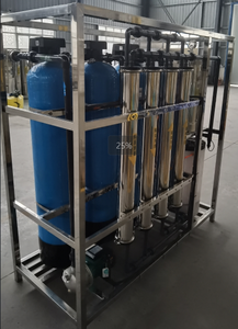 Máquina de Filtración de Agua para Pozos, Uso Doméstico y Comercial, Sistema de Ósmosis Inversa, Bomba Controlada por PLC, Filtración de 500L/Hora, Purificador de Agua - Product Image 4