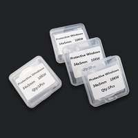 Lentille de protection en silice fondue 34x5mm pour laser, pièces détachées pour machine de découpe laser à fibre, plusieurs tailles disponibles