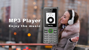 Nouveau téléphone portable MKTEL EXO avec grande batterie, lecteur MP3 et radio FM - Product Image 3