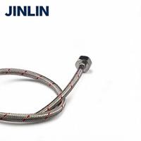 Tuyau flexible tressé en acier inoxydable 304 Jinlin pour robinet de salle de bain et projets sanitaires – Vente en gros, direct usine