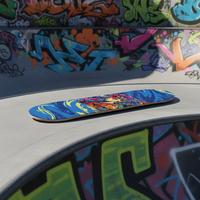 Skateboard double rocker professionnel de haute qualité, personnalisé, avec impression UV sur bois d'érable chinois, faible MOQ, vente en gros directe usine