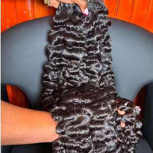 شعر كمبودي بورمي مجعد فيتنامي درجة عالية من الشعر البورمي المجعد - Product Image 1