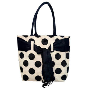 Bolsa de Yute Promocional Personalizada, Plegable, Moderna, Bolsas de Compras Impresas, Bolsa de Yute Grande - Product Image 2