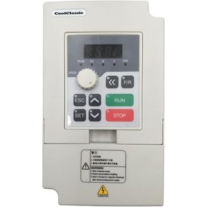 Convertisseur de fréquence CoolClassic série E3, contrôle vectoriel, monophasé, automatisation industrielle - Product Image 1