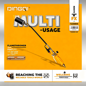 Herramienta <span class=keywords><strong>de</strong></span> jardín <span class=keywords><strong>de</strong></span> tamaño largo DINGQI, encendido electrónico, soplete <span class=keywords><strong>de</strong></span> Gas butano, lanzallamas, <span class=keywords><strong>quemador</strong></span> <span class=keywords><strong>de</strong></span> malezas - Product Image 1