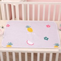 Coussinets menstruels en coton bio doux, couvertures pour bébé, nouveau-né, tapis à langer en mousseline,