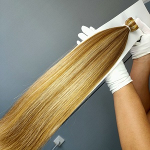 Extensions de cheveux Remy vierges en gros, extensions adhésives russes brutes 100% naturelles, extensions de cheveux premium à bandes adhésives, directement de l'usine - Product Image 5