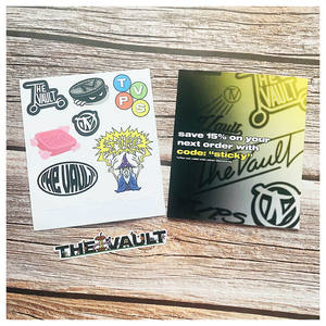 Foglio adesivo con etichetta personalizzata impermeabile autoadesivo in vinile <span class=keywords><strong>bianco</strong></span> opaco con finitura Kiss Cut fogli adesivi - Product Image 5