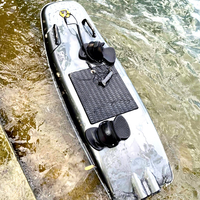 Planche de surf électrique gonflable Funworld 2022 J SG-586 ABS avec moteur propulseur aquatique et scooter électrique Efoil