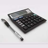 Calculatrice de bureau CT-512 Jumbo, 12 chiffres, grand écran, double alimentation, calculatrice électronique, article promotionnel, calculatrice de bureau