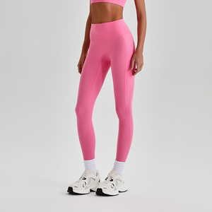 Legging <span class=keywords><strong>de</strong></span> sport taille haute pour femme en nylon et élasthanne à séchage rapide, avec poches, idéal pour le yoga et l'entraînement – Collection populaire 2026 - Product Image 5