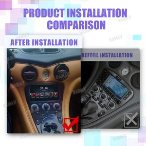 Écran tactile multimédia de 8 pouces pour autoradio GPS automatique Android sans fil pour Maserati 3200GT 4200GT 2004 2005-2007 - Product Image 4