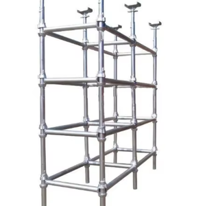 Trung Quốc nhà máy bán buôn cuplock giàn giáo hệ thống công nghiệp thép hiện đại Thang giàn giáo phần sơn tĩnh điện cho khách sạn - Product Image 1