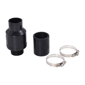 PumpSpy Pompe de puisard silencieuse filetée avec clapet anti-retour (Plastique et Acier Inoxydable) pour <span class=keywords><strong>piscine</strong></span>, <span class=keywords><strong>raccord</strong></span> direct 1-1/2" NPT, sortie PJ230 - Product Image 4