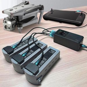 เครื่องชาร์จแบตเตอรี่แบบหลายหัว รุ่น Robotics 4T Multi-Charger 200W Series 3-in-1 พร้อมหน้าจอ 1.5 นิ้ว รองรับ 5C-40C อุปกรณ์เสริมสำหรับโดรน - Product Image 6