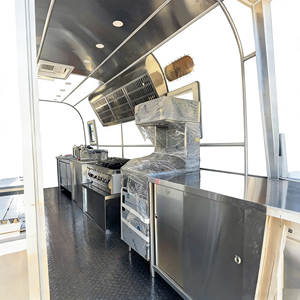 Carrito de Comida Móvil VIC de Acero Inoxidable para Cerveza, Helados, Dulces, Hot Dogs, Pizza, Café, Snacks y Papas Fritas - Product Image 6