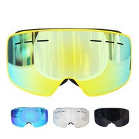 Lunettes de soleil de snowboard motoneige d'hiver sport nouveau design lunettes de ski en gros prêt à expédier lunettes de ski fonction de protection UV