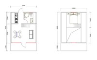 Vente rapide : Nouvelle conception de grande villa moderne, écologique, étanche, préfabriquée en bois, style russe, avec abri de voiture rapide, 203 m², garantie 5 ans