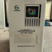 Stabilisateur de tension automatique monophasé en cuivre 10kVA/15kVA/20kVA/30kVA 220V/120V Sortie Haute Précision AVR Usage Domestique et Commercial