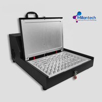 Machine de sublimation par transfert thermique 3D sous vide Millan PBT pour la fabrication de touches de clavier, avec moule pour 108 touches et impression de film A3