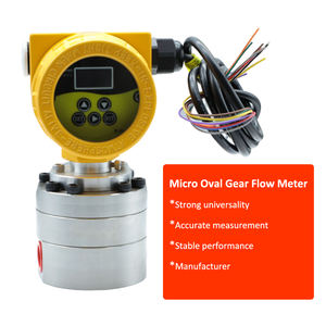 Medidor de Flujo Mini Digital para Combustible Crudo Shanghai JSN, Medidor de Flujo de Engranajes Ovalados Micro para Aceite Hidráulico <span class=keywords><strong>L</strong></span>íquido, para Combustible Diésel - Product Image 2