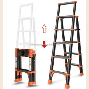 Escaleras Telescópicas Retráctiles de Aluminio Tipo A de <span class=keywords><strong>Lidl</strong></span> en Venta - Product Image 4