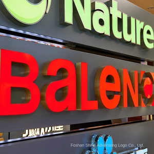 Tùy Chỉnh <span class=keywords><strong>Mini</strong></span> LED Ánh Sáng Hộp Sáng Thép Không Gỉ Nhựa Biển Quảng Cáo Trang Trí Sáng Từ Acrylic Thủy Tinh Chiếu Sáng Dấu Hiệu - Product Image 3