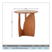 Table à manger nord-américaine moderne haut de gamme extensible élégante et durable avec pierre frittée en bois massif de frêne importé Unique