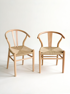 เก้าอี้ไม้ทรง Y พร้อมที่นั่งหวายสาน – เก้าอี้รับประทานอาหารสไตล์โมเดิร์นกลางศตวรรษ ดีไซน์ธรรมชาติ สำหรับโรงแรมและร้านอาหาร - Product Image 6