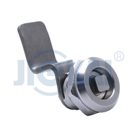 Loquet de panneau de cabinet métallique industriel Ms705, serrure à quart de tour, serrure à came en acier inoxydable, serrure cylindrique triangulaire carrée