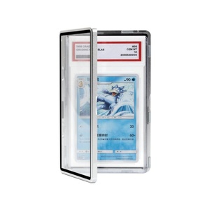 Étui de protection pour cartes à collectionner en carton écologique personnalisable de qualité supérieure, avec protection en verre trempé, protection UV, finition brillante - Product Image 1