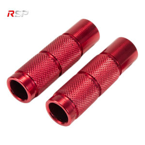 Repose-pieds universels <span class=keywords><strong>en</strong></span> alliage d'aluminium CNC pour passager arrière de moto, repose-pieds solides, remplacement et amélioration pour vélo électrique - Product Image 5