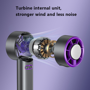 Quạt mini cầm tay USB sạc lại, làm mát nhanh, tốc độ cao, điều chỉnh được, nhỏ gọn, làm lạnh bằng đá - Product Image 4