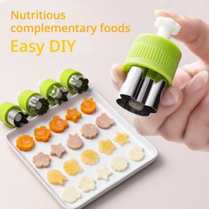 Presse à biscuits robuste en acier inoxydable à levier, garantit une pression uniforme et des formes de biscuits parfaites à chaque fois - Product Image 4