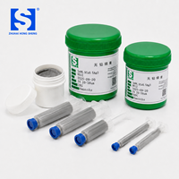 Pâte à souder sans plomb OEM SAC305 Sn96.5Ag3.0Cu0.5 T3 T4 T5 10g 20g 50g 500g 1KG 2KG pour soudure à refusion SMT PCB en pot ou en seringue