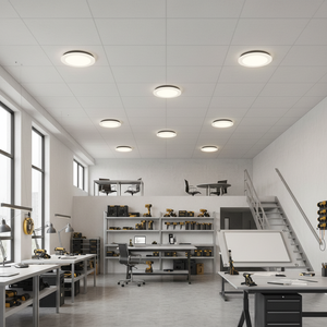 12W+3W LED Recessed Night Light Panel Series Customizable Design White Modern Workshop Adjustable 2700K-6000K Color <b>Downlights</b> - Product Image 3