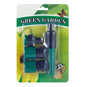 Cheap Price Garden Water Spray Nozzle Set With Connectors Hose Fittings Hot Sale