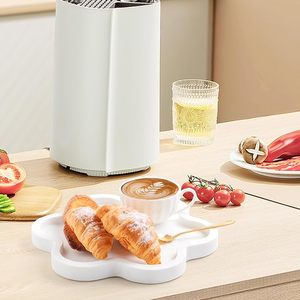 <span class=keywords><strong>Plateau</strong></span> en <span class=keywords><strong>marbre</strong></span> blanc de <span class=keywords><strong>style</strong></span> floral, <span class=keywords><strong>plateau</strong></span> de service moderne pour salle de bain - Product Image 6