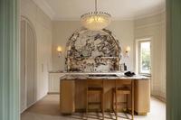 Dalles de marbre Calacatta Viola translucide poli PAIA STONE, élégance moderne de luxe, pour murs et comptoirs de villas, bars et hôtels