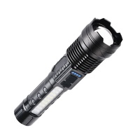 Lampe de poche LED super lumineuse rechargeable couleurs lumière latérale torche aimants puissants lampe de poche longue portée avec clip