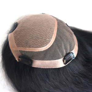 Human <strong>Hair</strong> Toupee <strong>Hair</strong> <strong>Toppers</strong> for <strong>Women</strong> Human <strong>Hair</strong> - Product Image 2