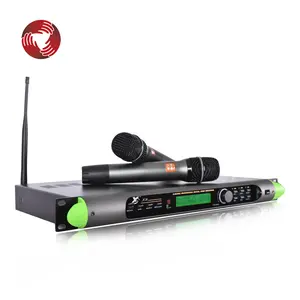Großhandel power verstärker mic-600W * 2 Leistungs verstärker & Funk mikrofon X8 Karaoke DSP Digital Audio Prozessor